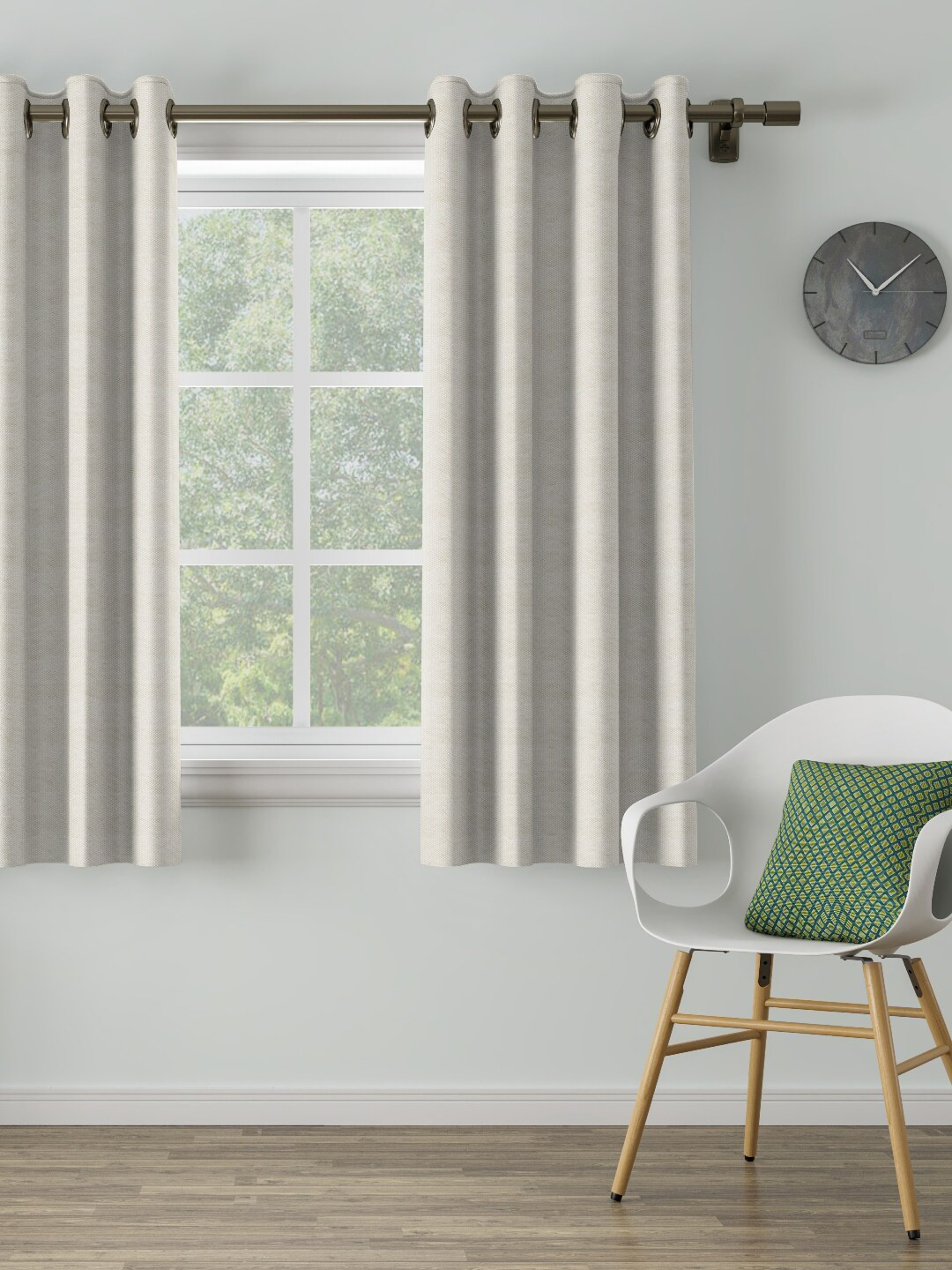 

DDecor White Single Curtain Curtain