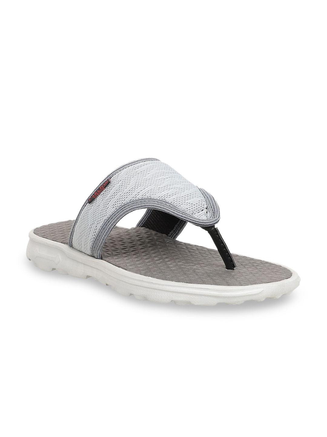 

Carlton London sports Women Grey Printed Thong Flip-Flops