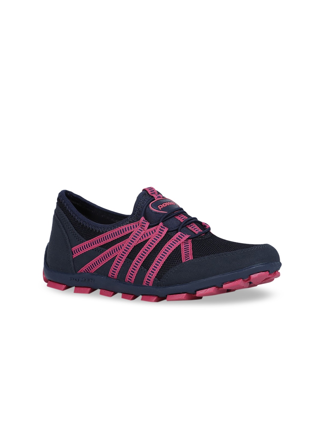 

Power Women Pink Mesh Walking Shoes