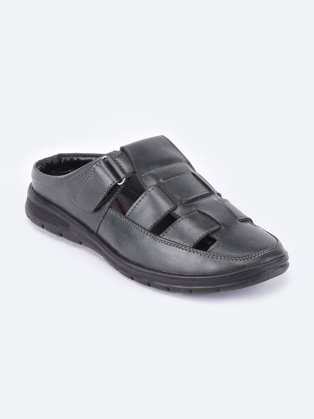 

Duke Men Black Fisherman Sandals