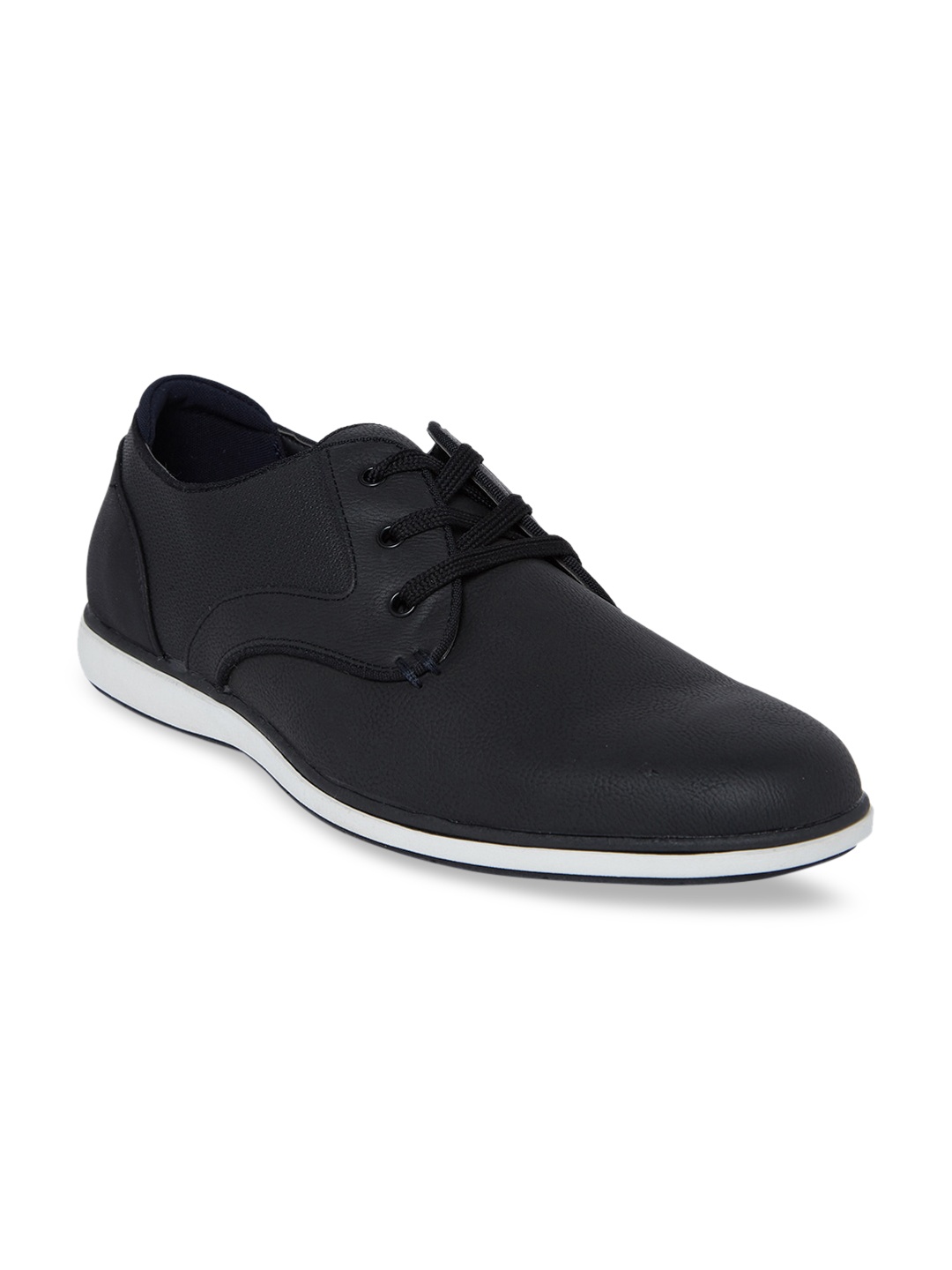 

Call It Spring Men Black Solid Derbys