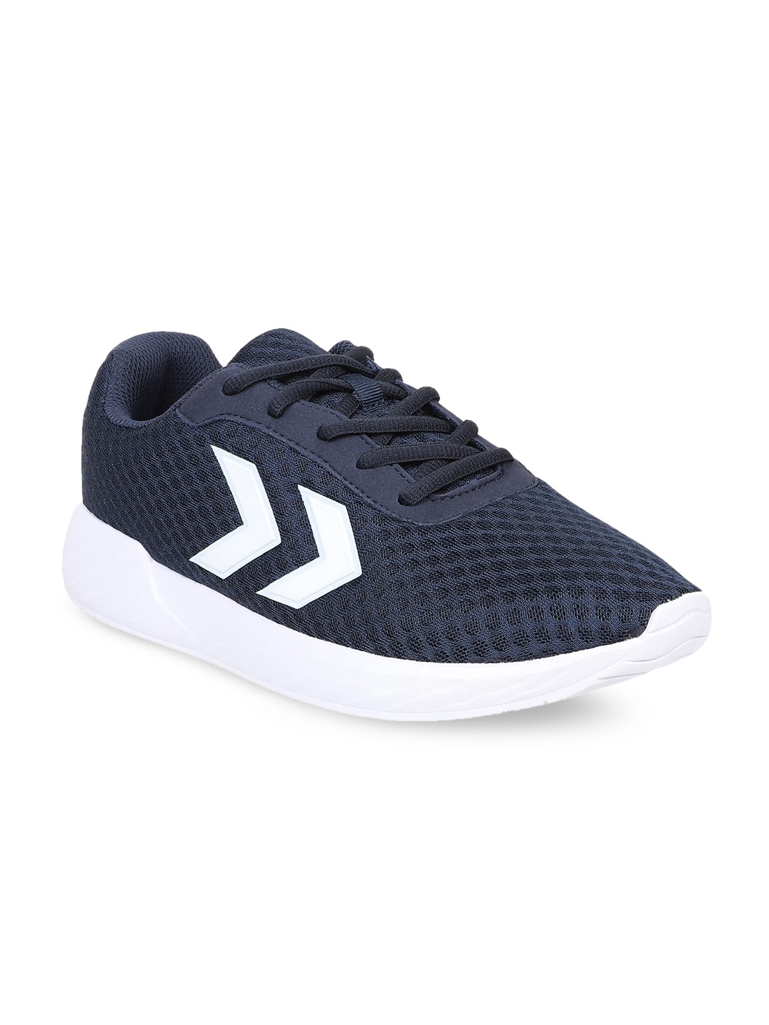 

hummel Unisex Navy Blue Legend Breather Shoes