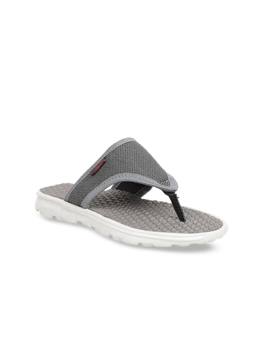 

Carlton London sports Women Grey Solid Thong Flip-Flops