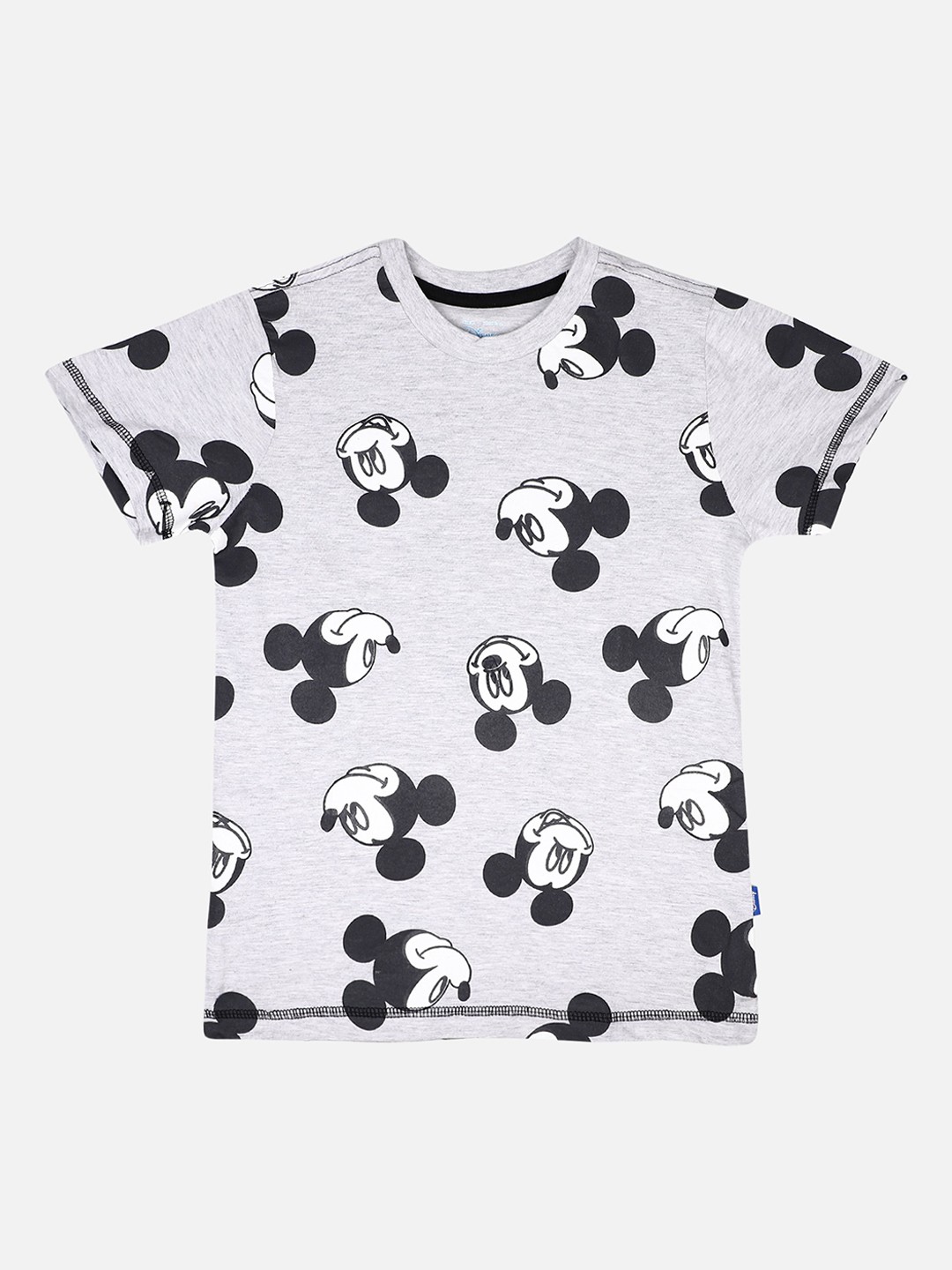 

PROTEENS Boys MICKEY & FRIENDS Printed Round Neck T-shirt, Grey