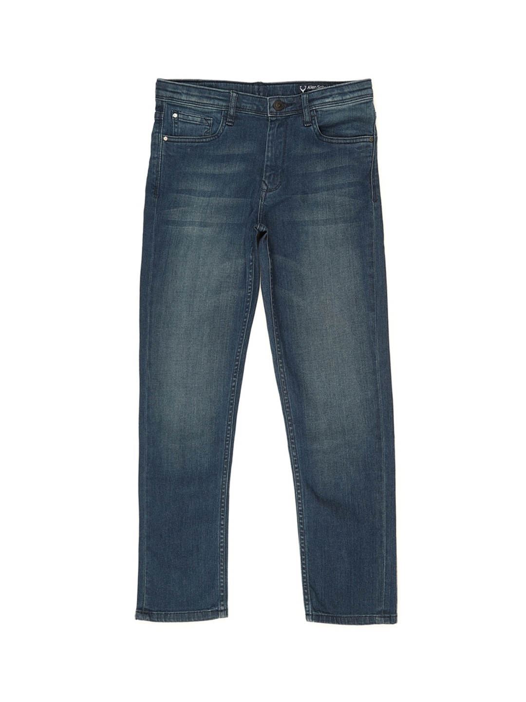 Allen Solly Junior Boys Navy Blue Slim Fit Jeans