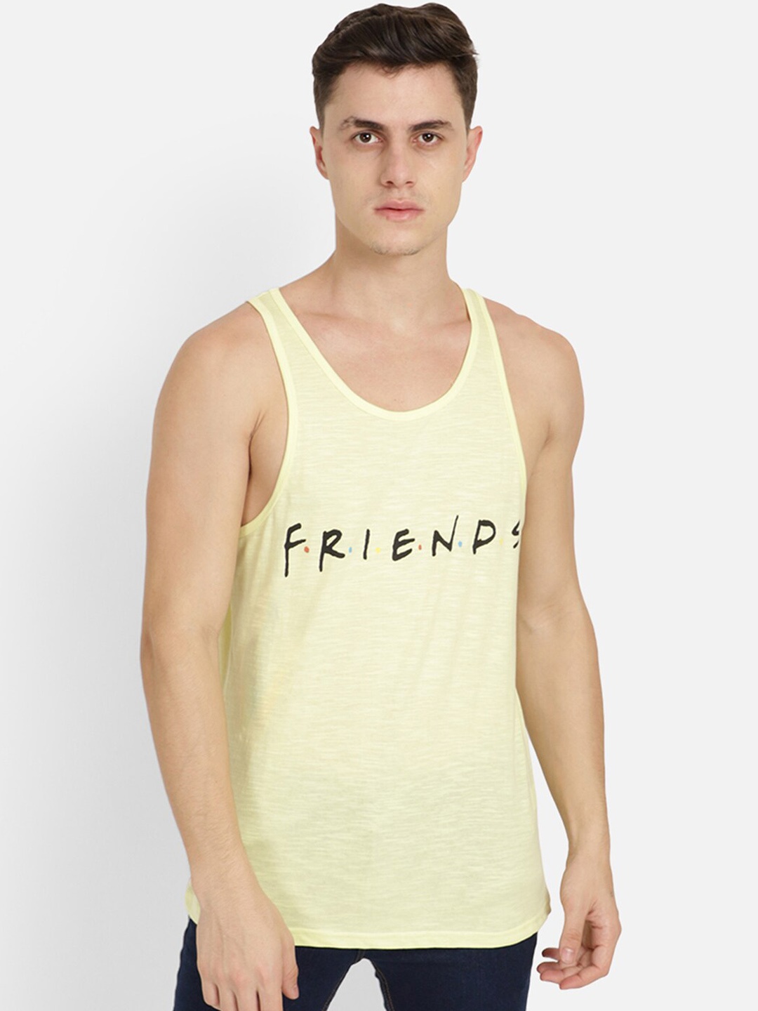 

Free Authority Friends featured Yellow Vest for Men