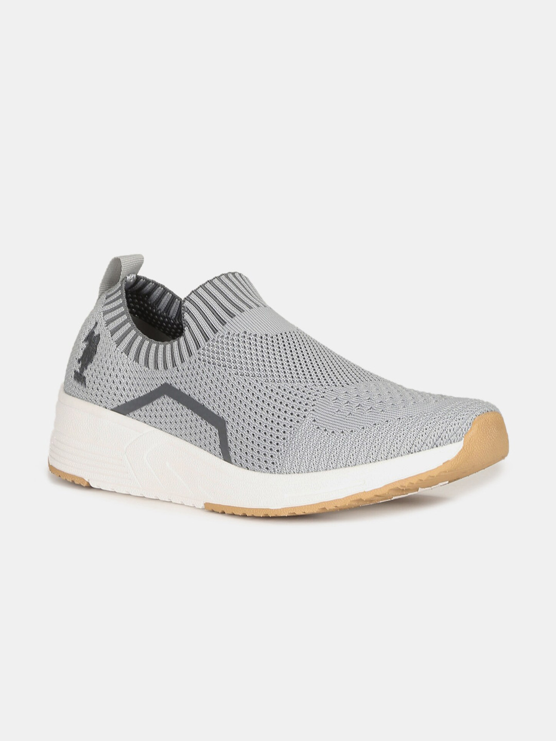 

U.S. Polo Assn. Men Grey Slip-On Sneakers