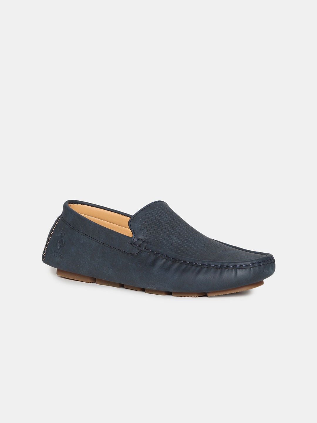 

U.S. Polo Assn. Men Navy Blue Driving Shoes