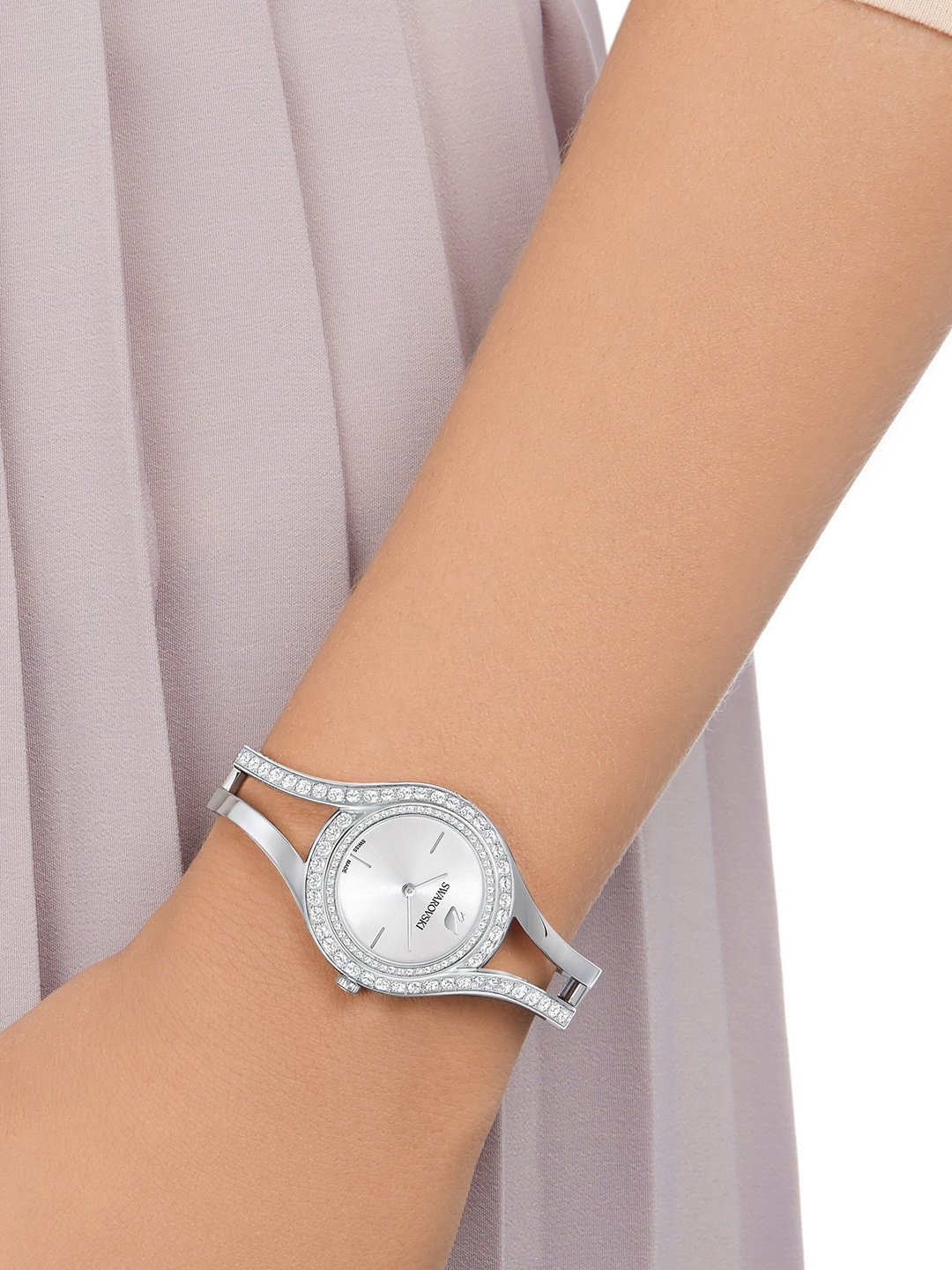 

SWAROVSKI Women Silver-Toned Analogue Watch