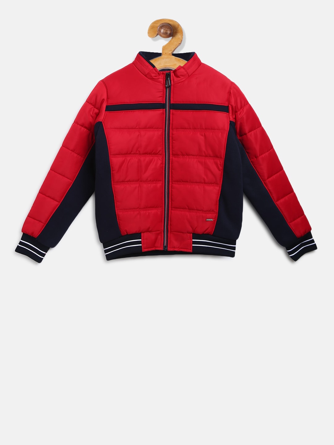 

Blue Giraffe Boys Red Solid Bomber