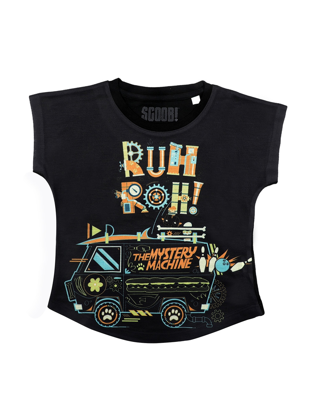 

Scooby-Doo Girls Black Printed Top