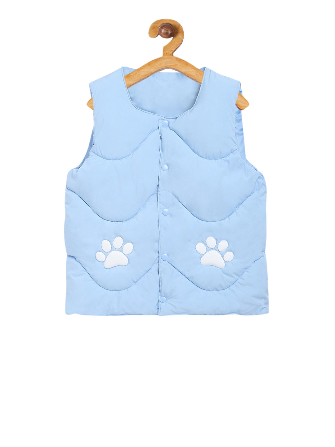 

Kids On Board Unisex Kids Blue Solid Tailored Jacket