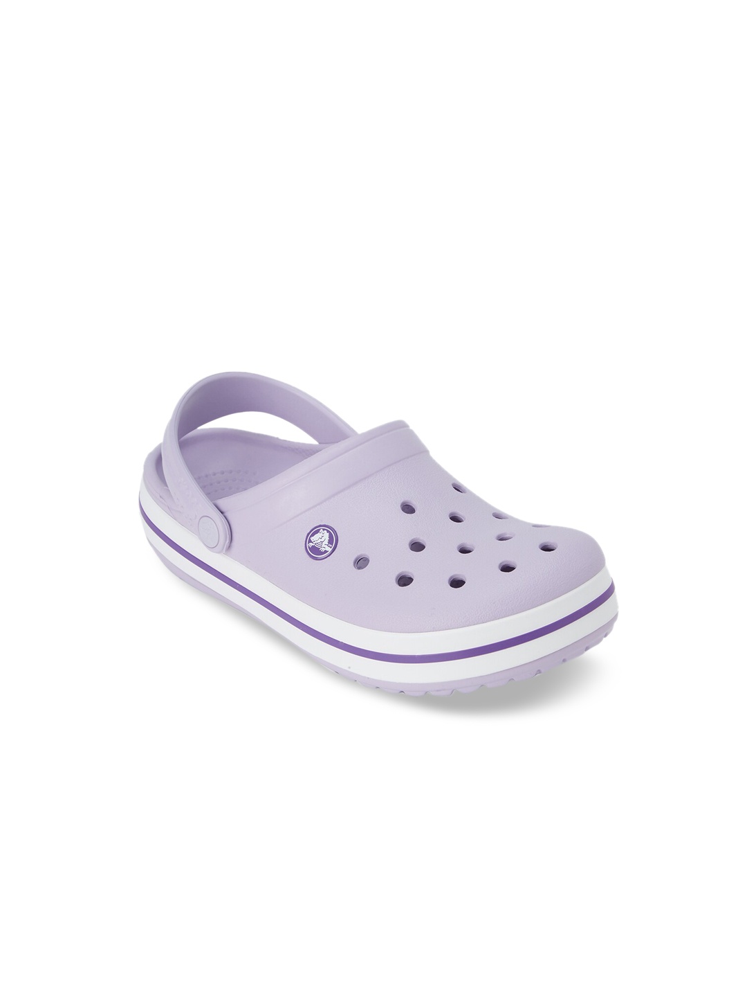 

Crocs Women Lavender Solid Crocband Clogs