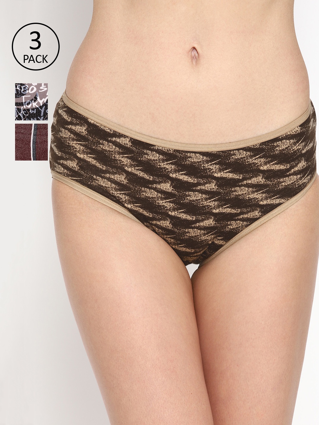 

Skidlers Pack Of 3 Assorted Hipster Briefs SKD-BRIEF