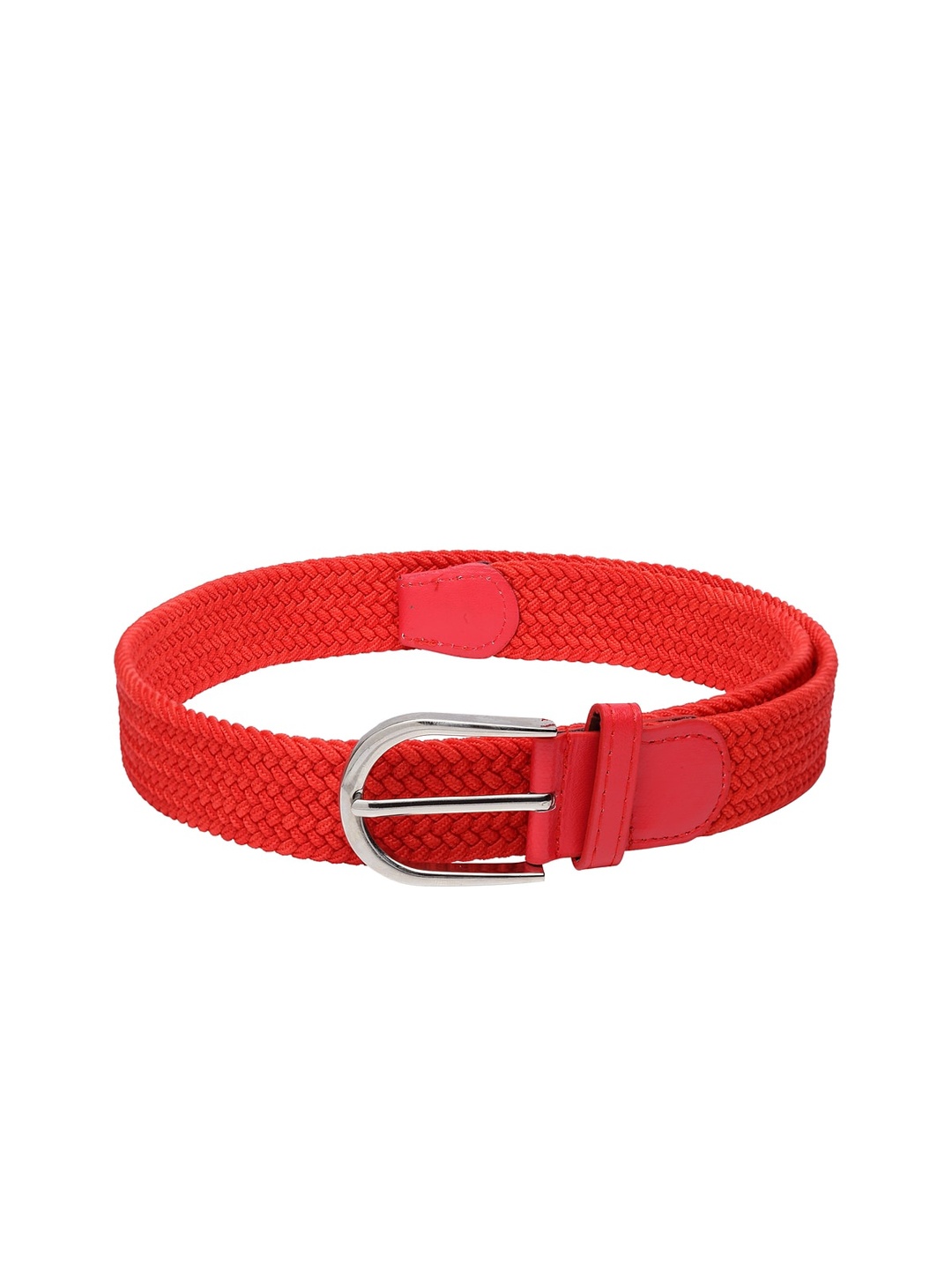 

Apsis Women Red Braided Stretchable Belt