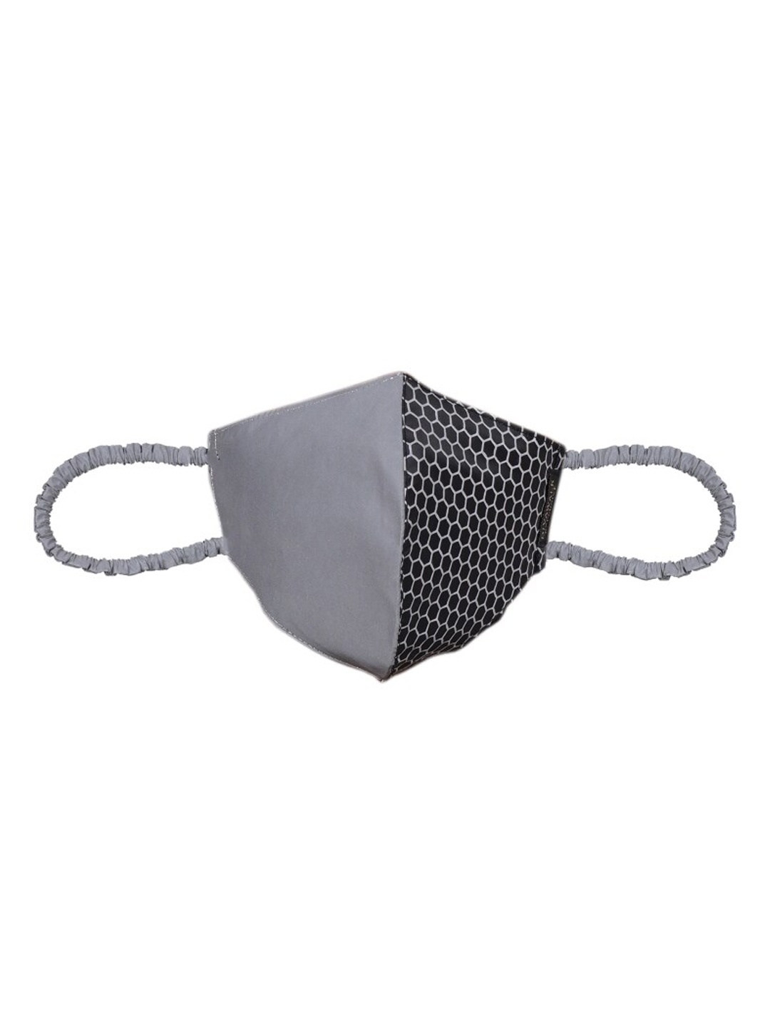 

DIVA WALK EXCLUSIVE Women Black & Grey 2-Ply Reusable Cloth Mask