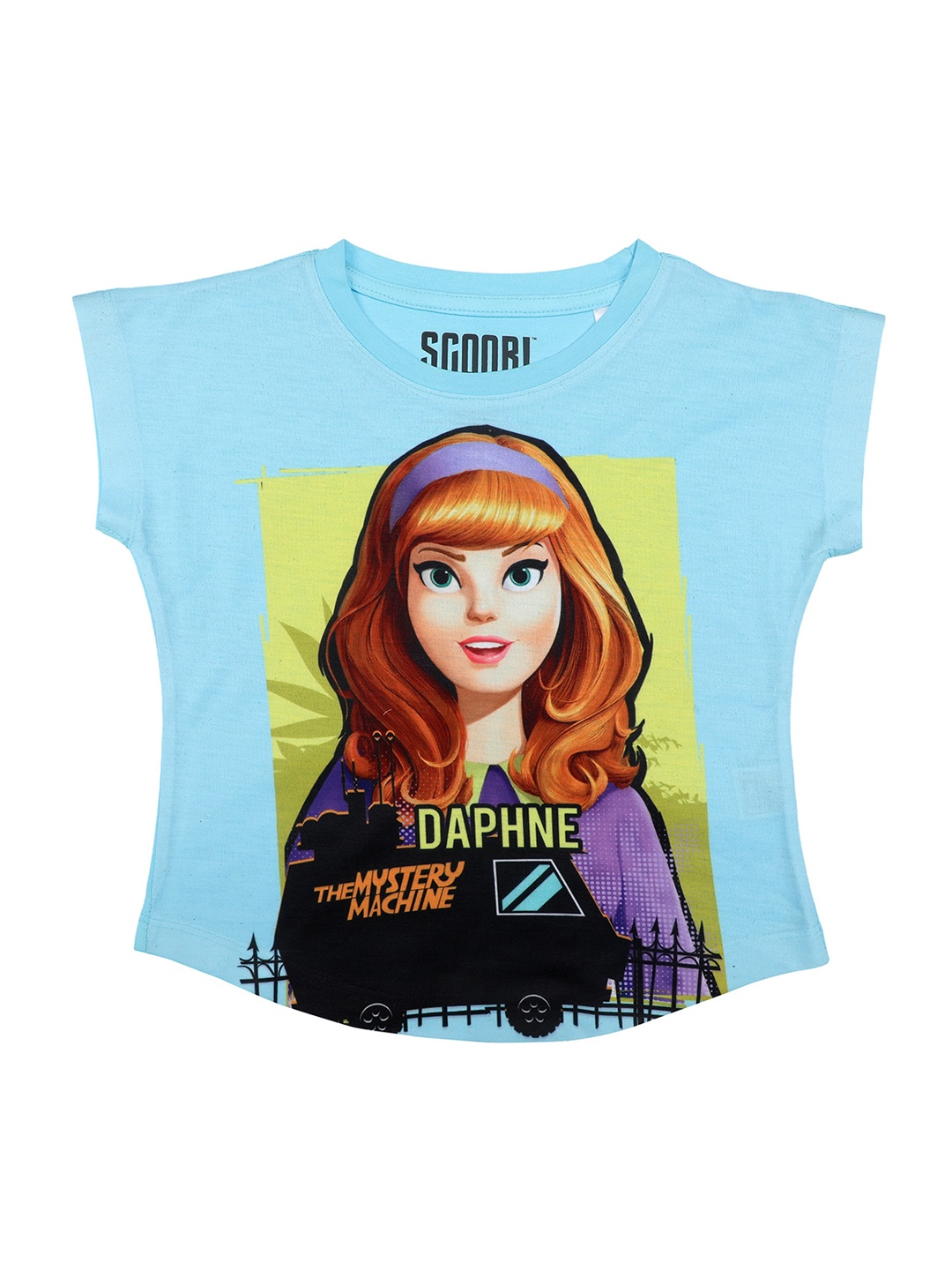 

Scooby-Doo Blue Extended Sleeves Regular Top