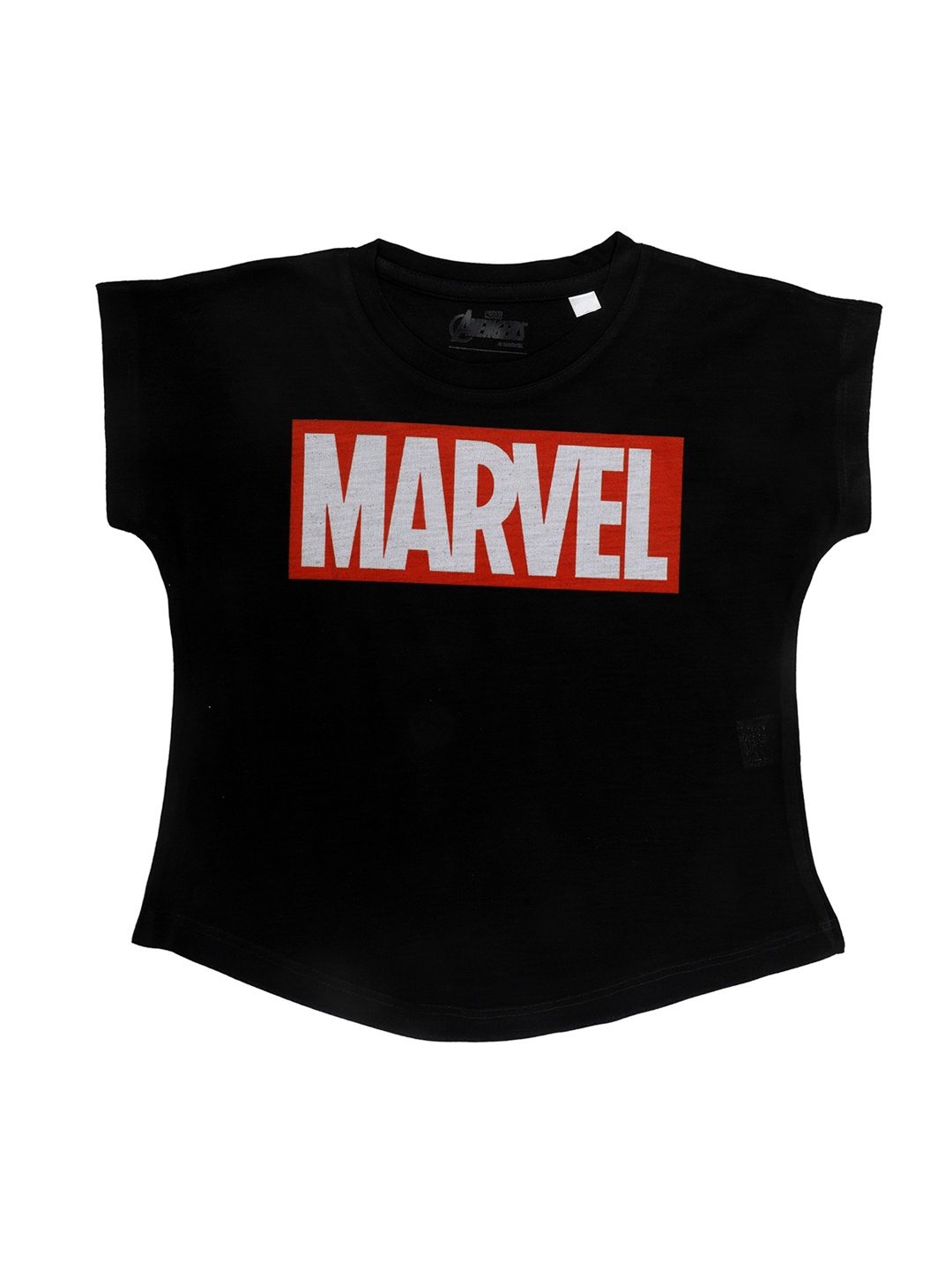 

Marvel by Wear Your Mind Girls Black Printed Top