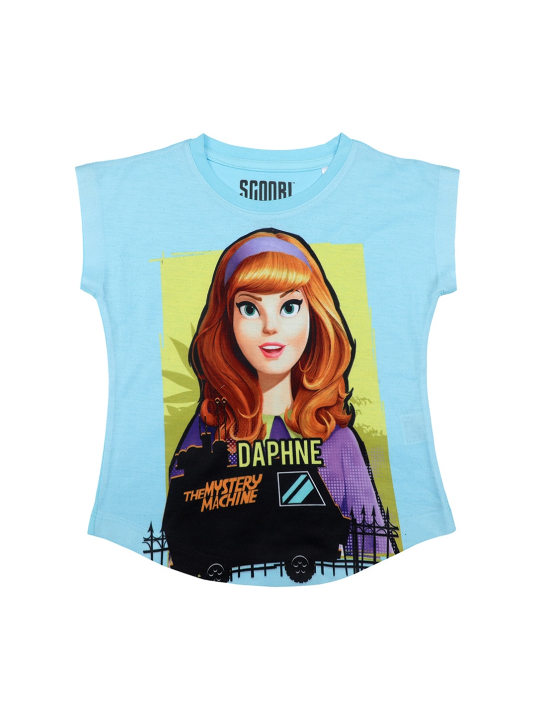 

Scooby-Doo Girls Blue Printed Top