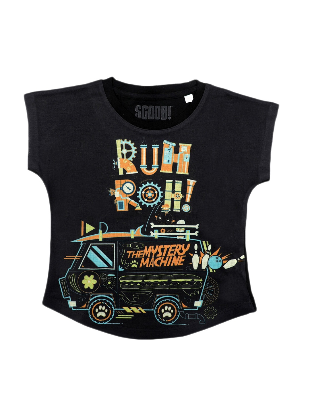 

Scooby-Doo Black & Orange Regular Top