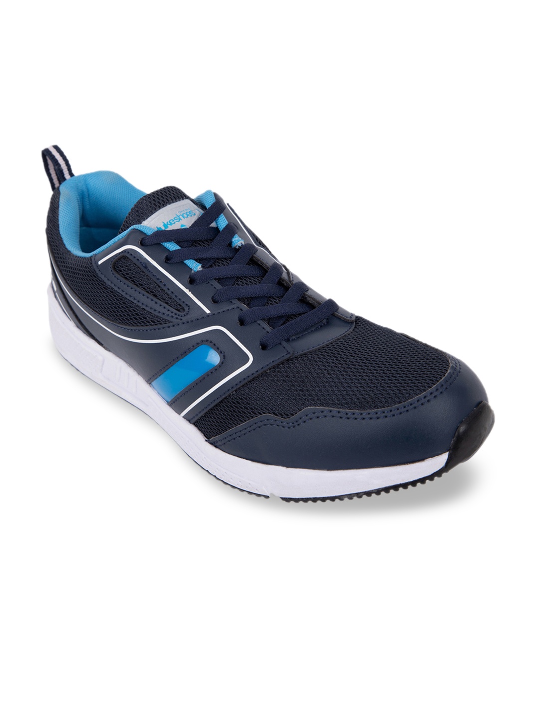 

Duke Men Navy Blue Mesh Running Shoes