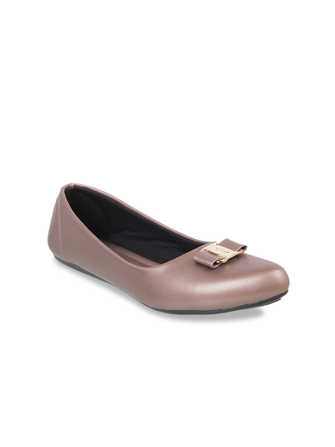 

WALKWAY by Metro Women Taupe Embellished Ballerinas