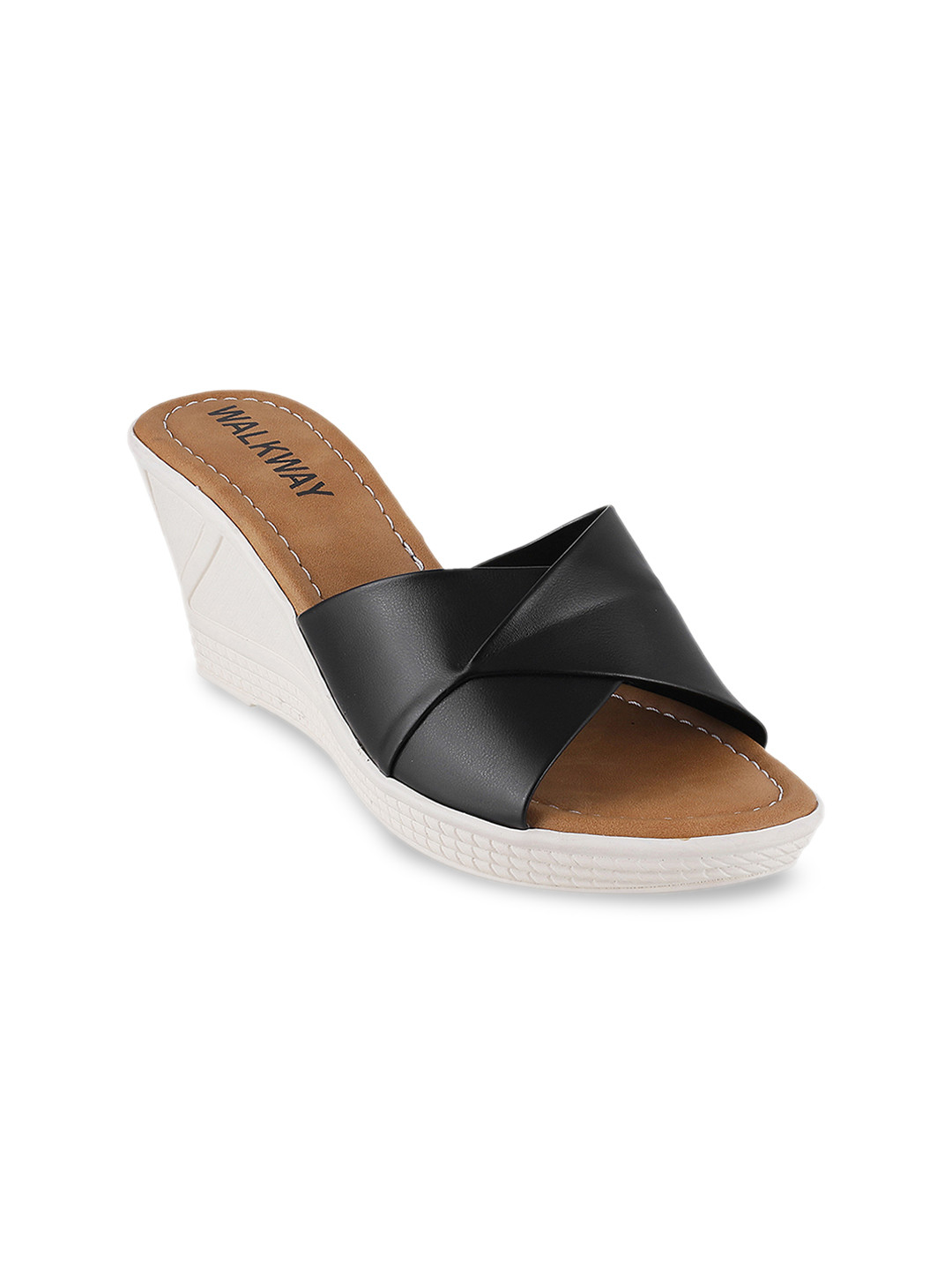 

WALKWAY by Metro Women Black Solid Heels