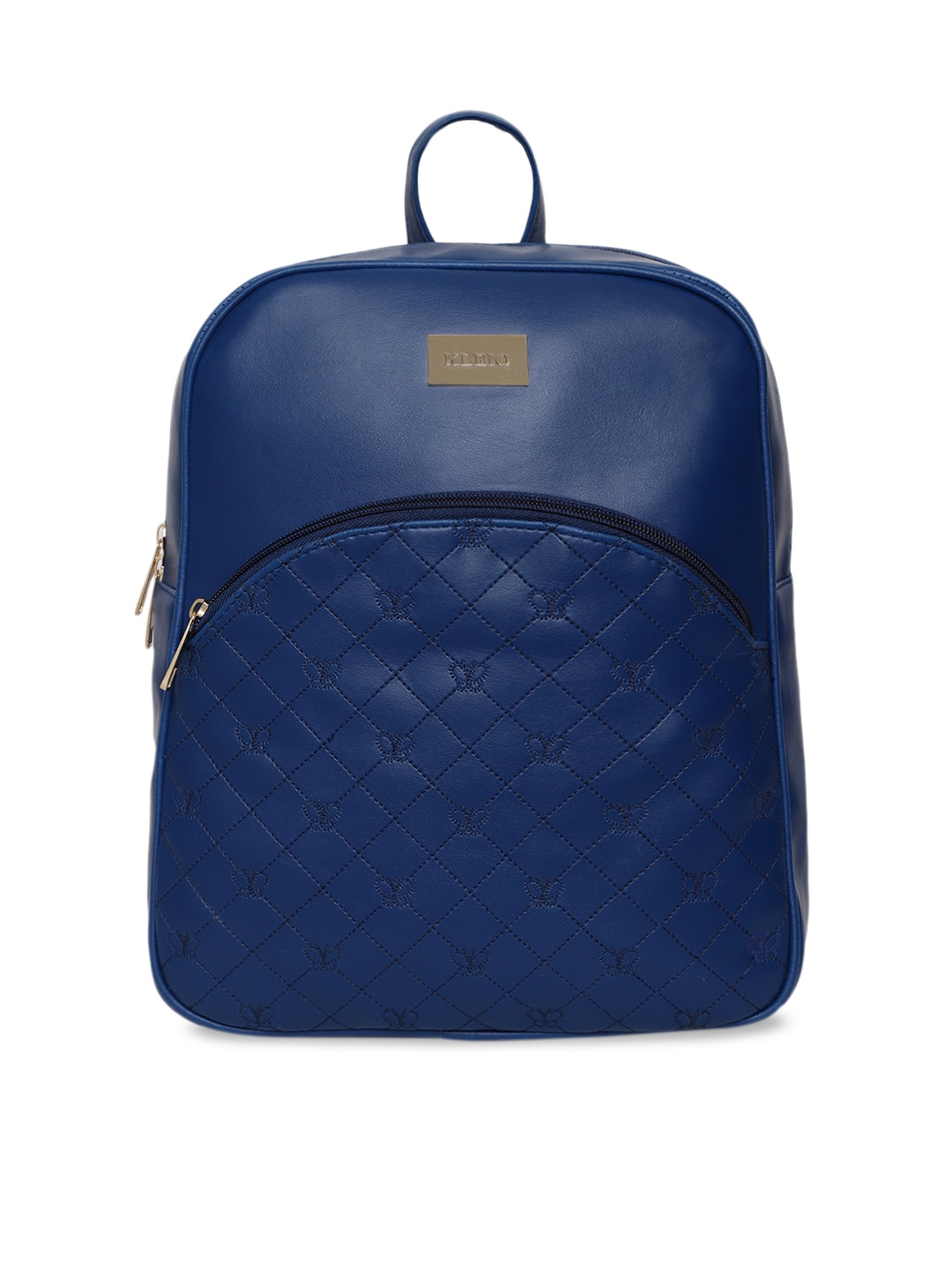 

KLEIO Women Blue Solid Backpack