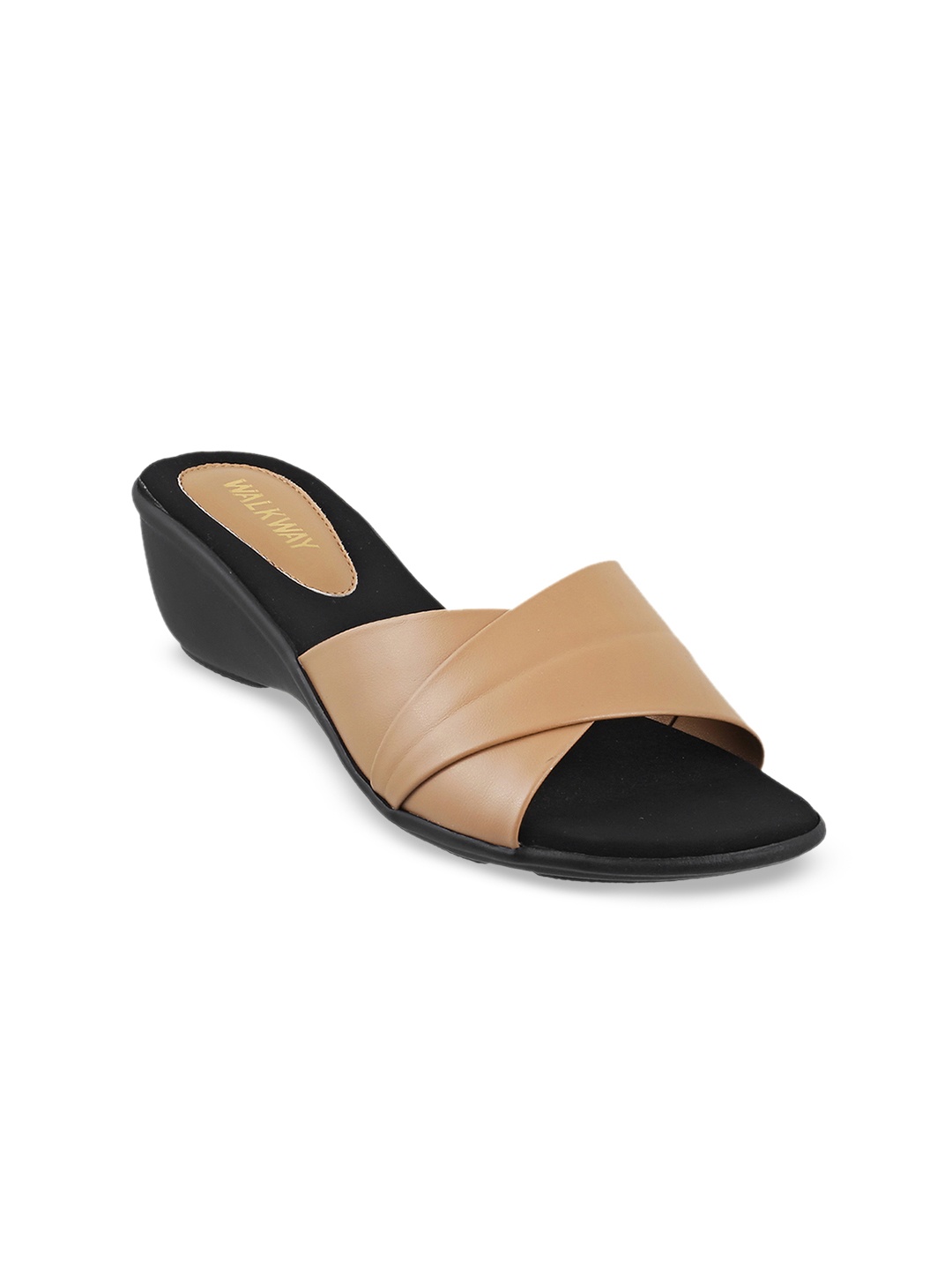 

WALKWAY by Metro Women Beige Solid Heels