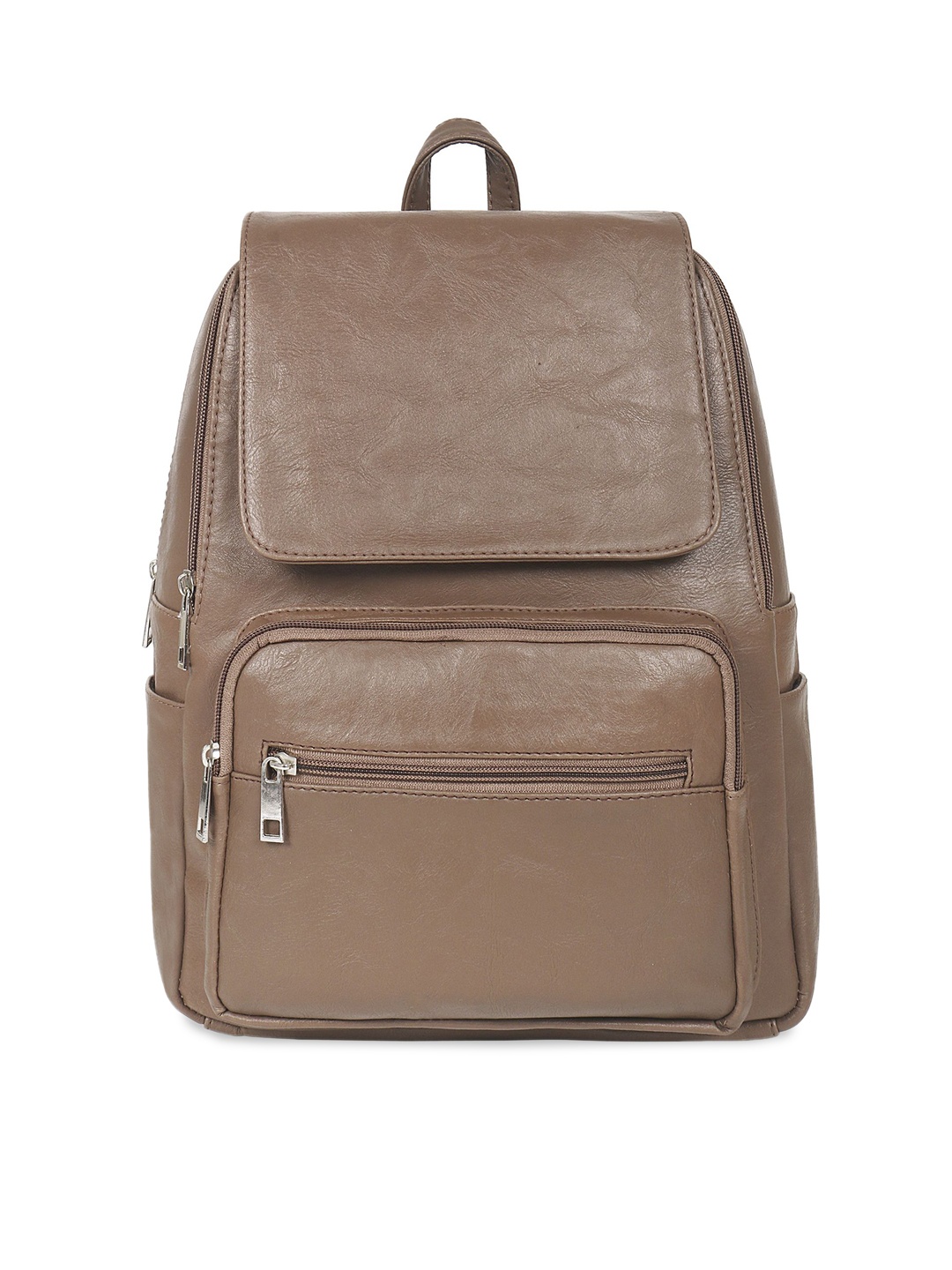 

Toteteca Women Brown Solid Backpack
