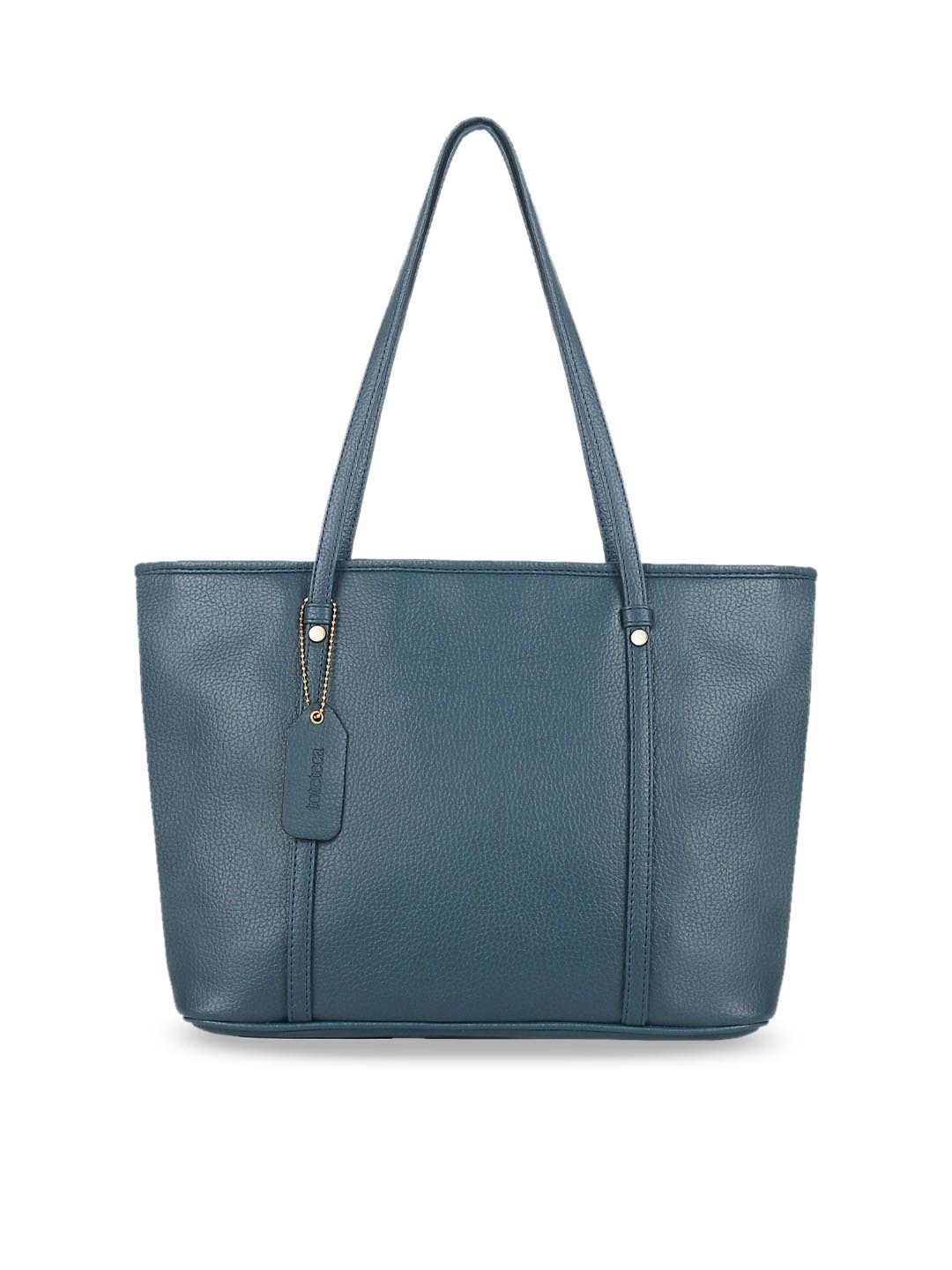 

Toteteca Teal Blue Textured Shoulder Bag