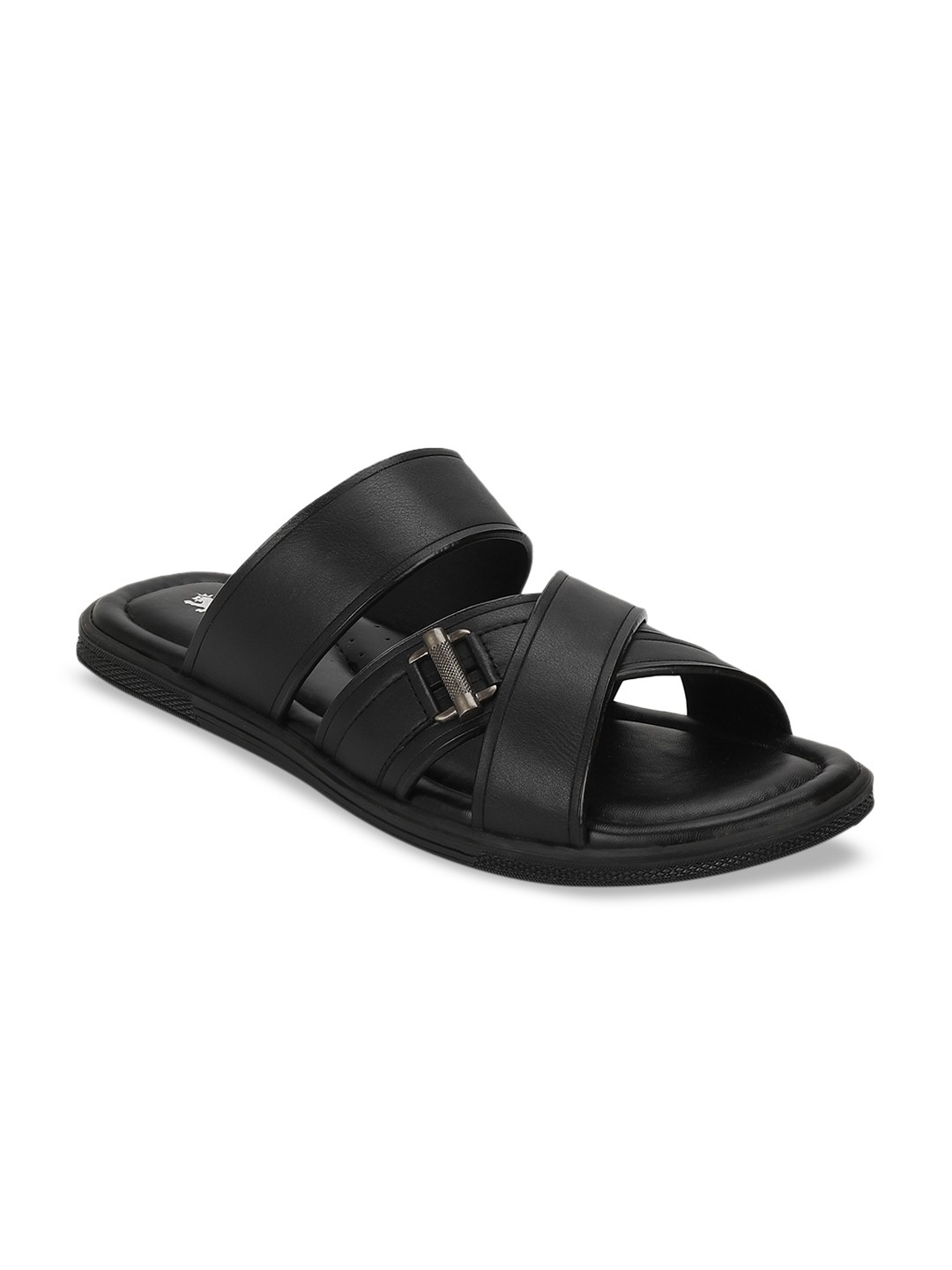 

Red Tape Men Black Sandals