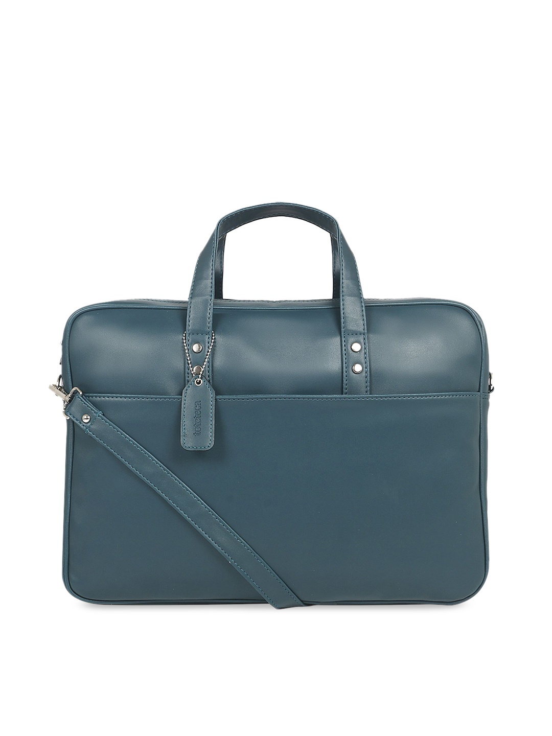 

Toteteca Unisex Blue Solid Laptop Bag