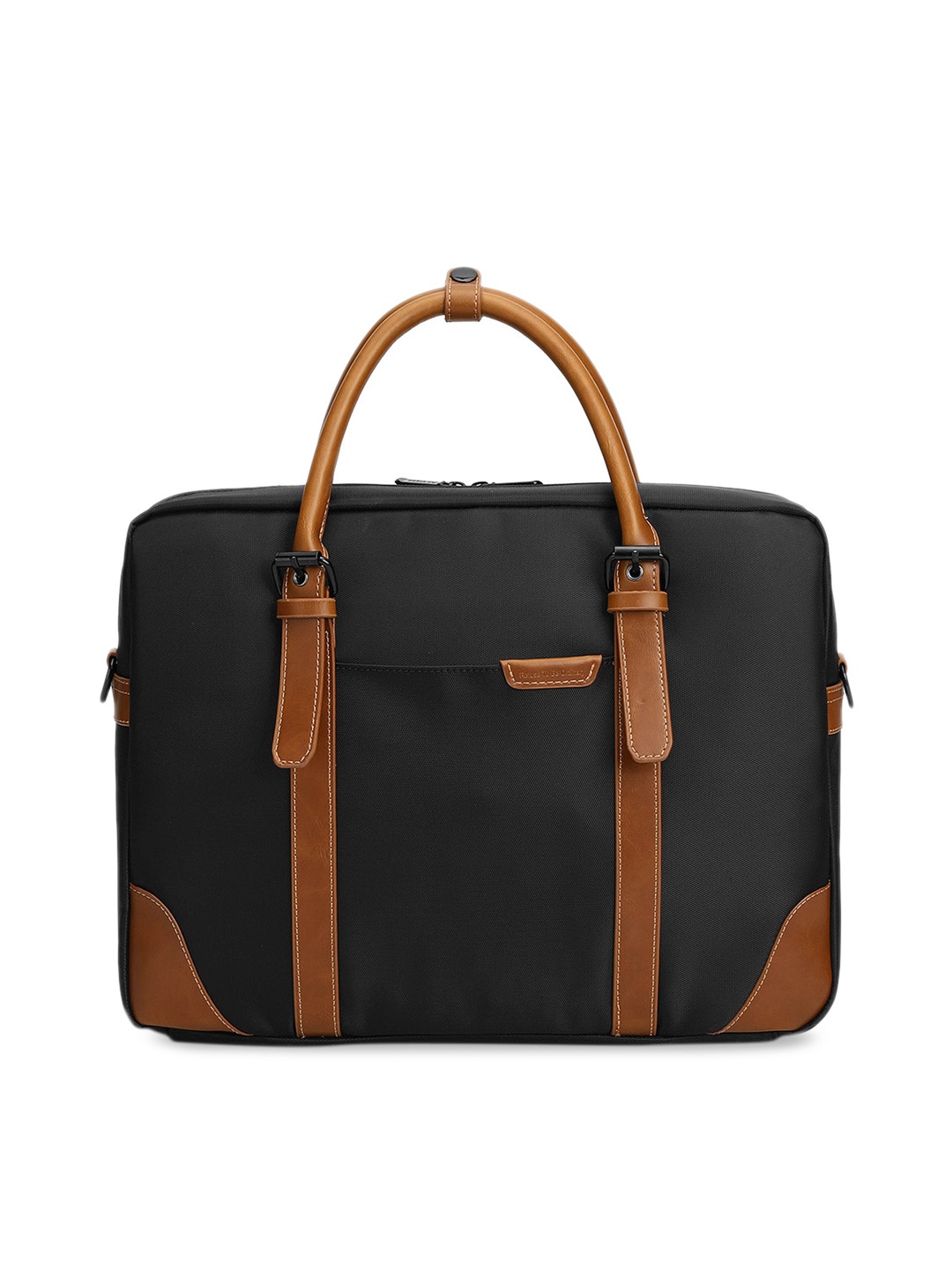 AirCase CS63 Unisex Black 13 Inch/14 Inch/15.6 Inch Signature Messenger laptop Bag