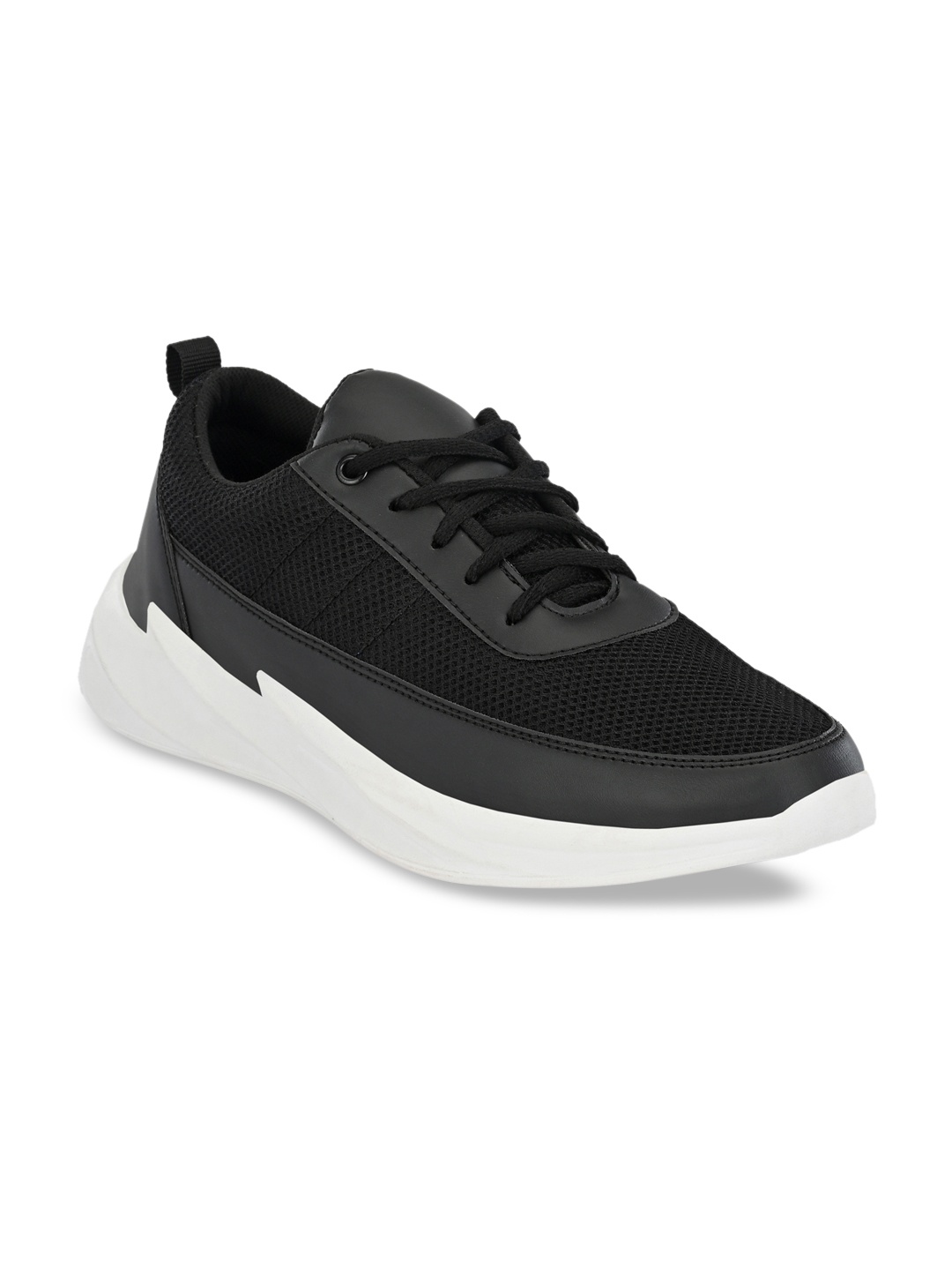 

Mactree Men Black Sneakers