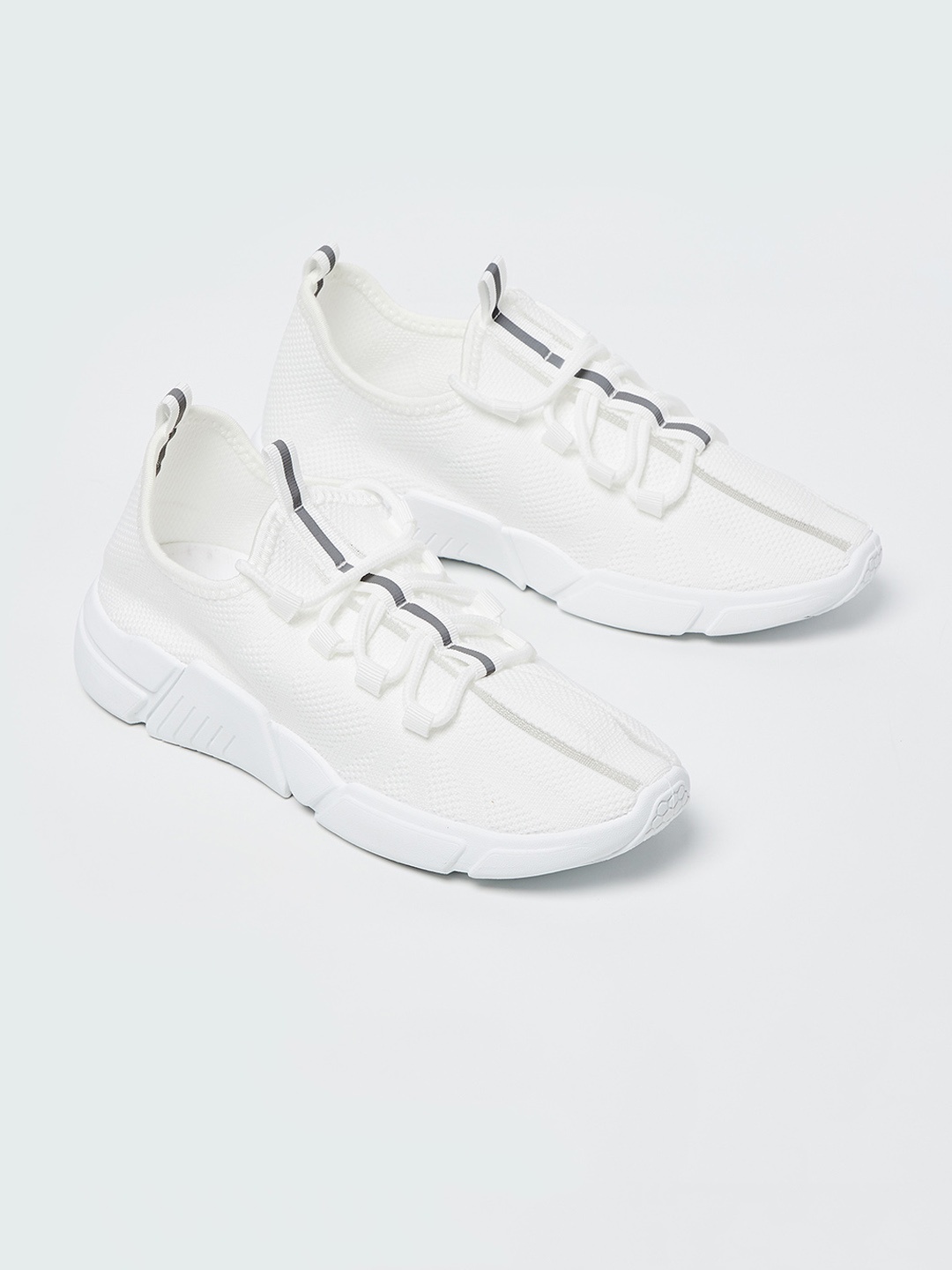 

Ginger by Lifestyle Women White Sneakers