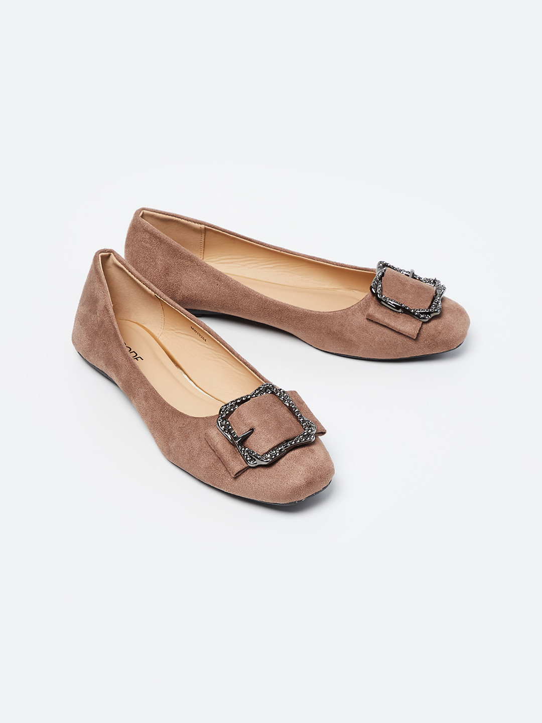 

CODE by Lifestyle Women Brown Solid Ballerinas
