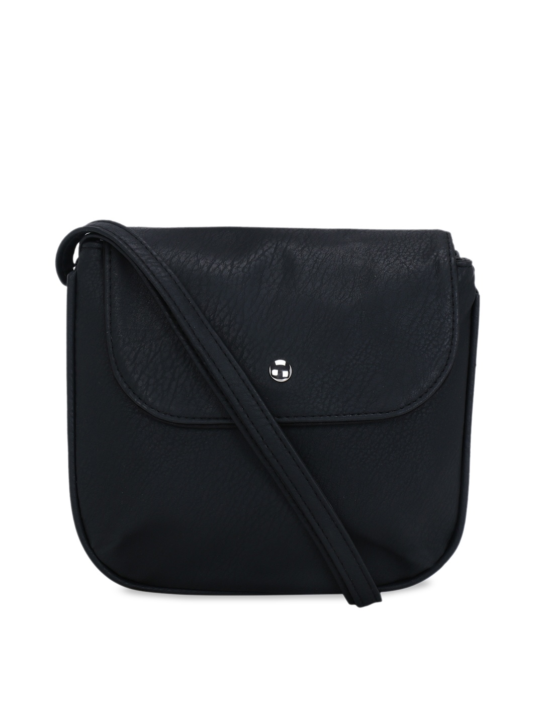 

Satchel Bags Black Solid Sling Bag