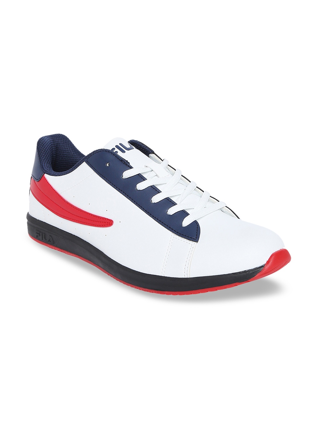 

FILA Men White & Red KEELOY Sneakers