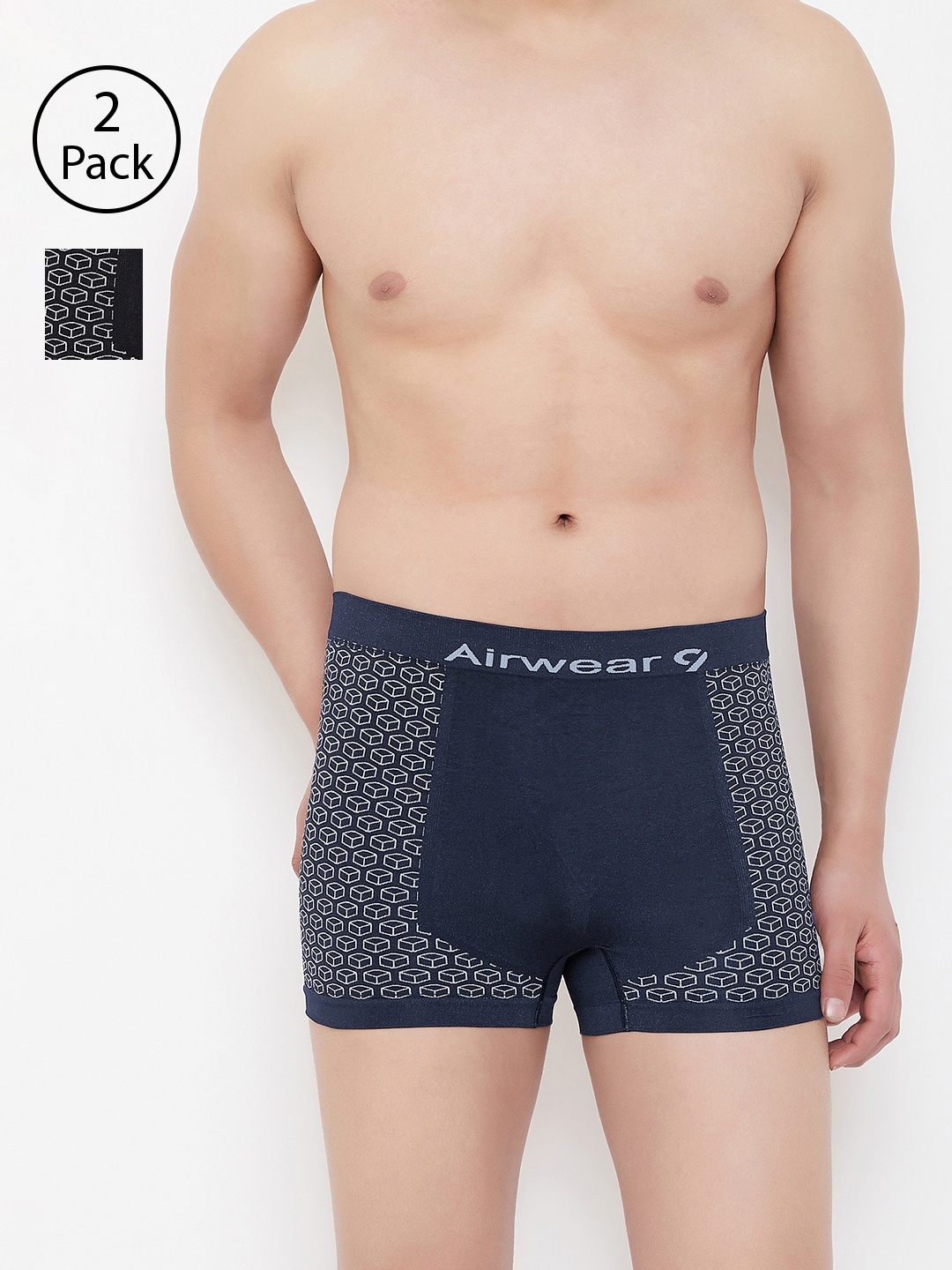 

C9 AIRWEAR Men Pack of 2 Assorted Trunks P603_ASSORT, Multi