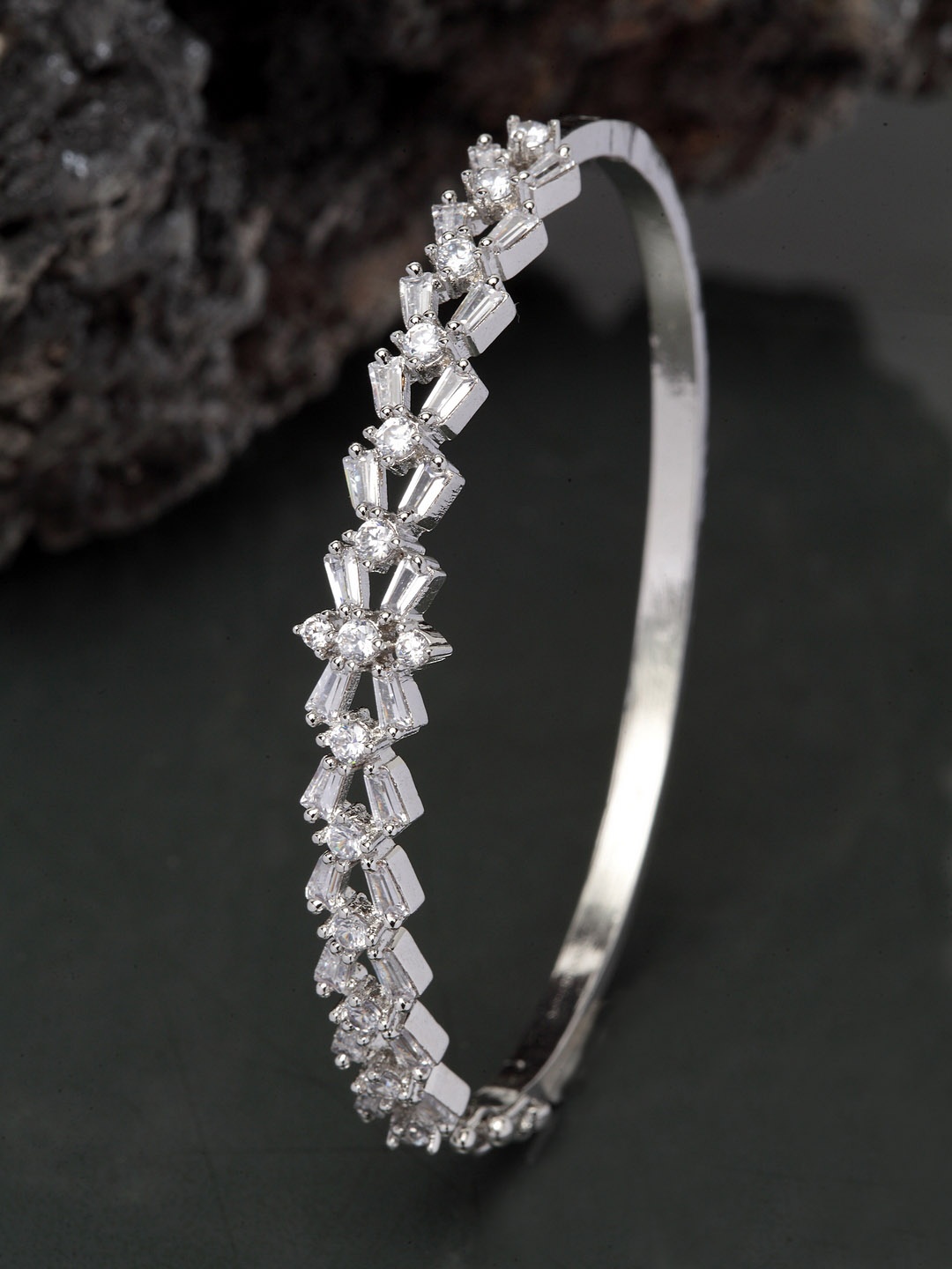 

Bhana Fashion Silver-Plated Bracelet