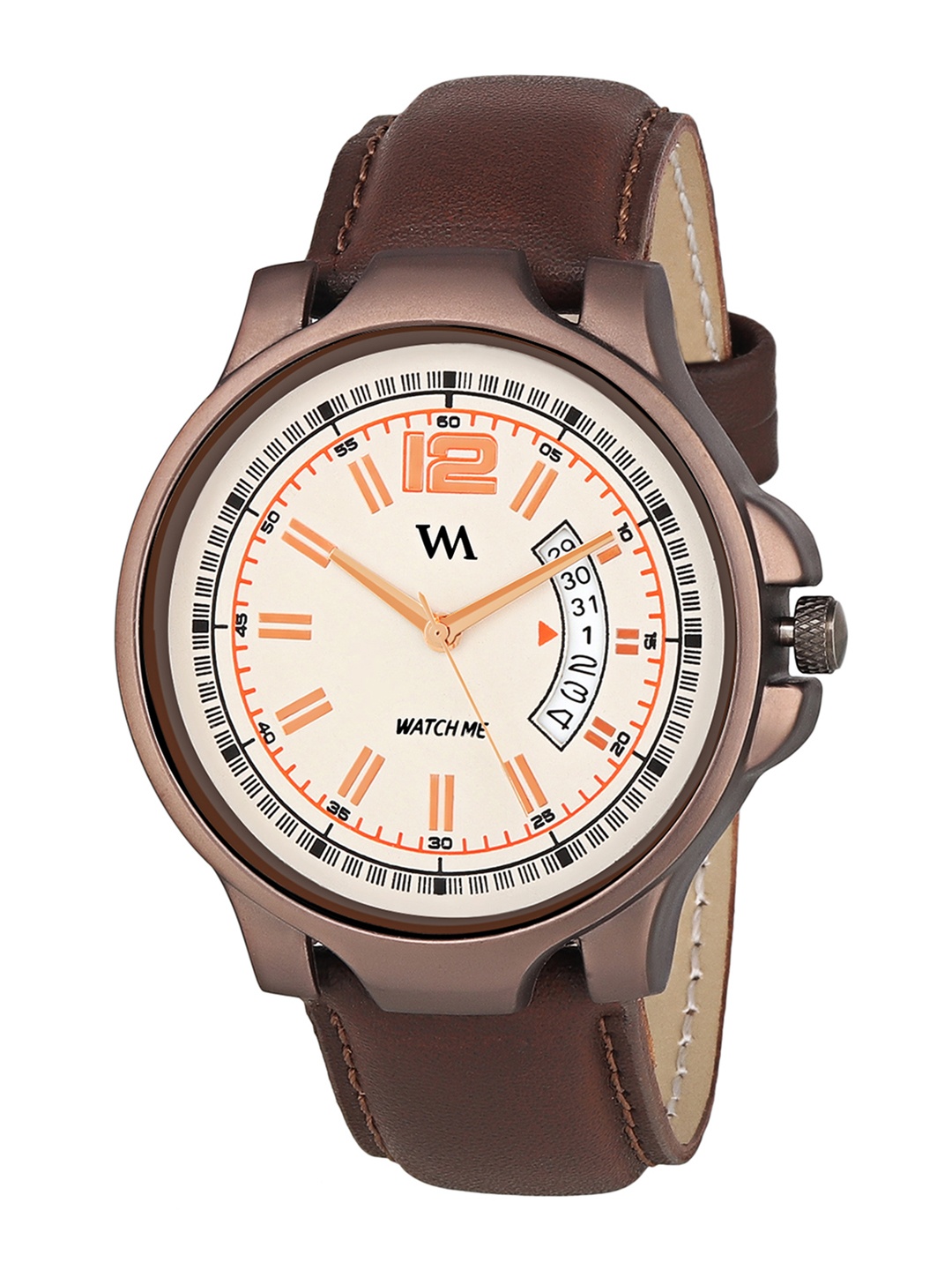 

WM Men White Analogue Watch DDWM-019febs