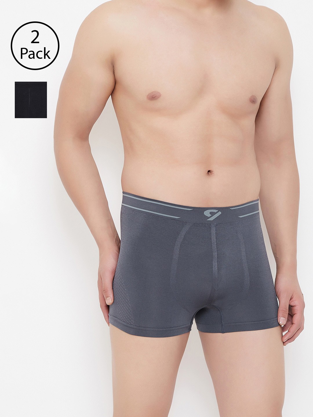 

C9 AIRWEAR Men 2-piece Assorted Seamless Briefs & Trunks Pack P502_P602_ASSORT