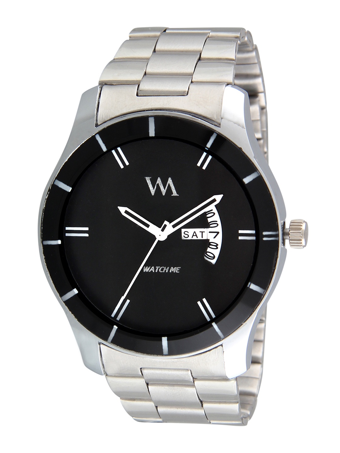 

WM Men Black Analogue Watch AWC-021febs