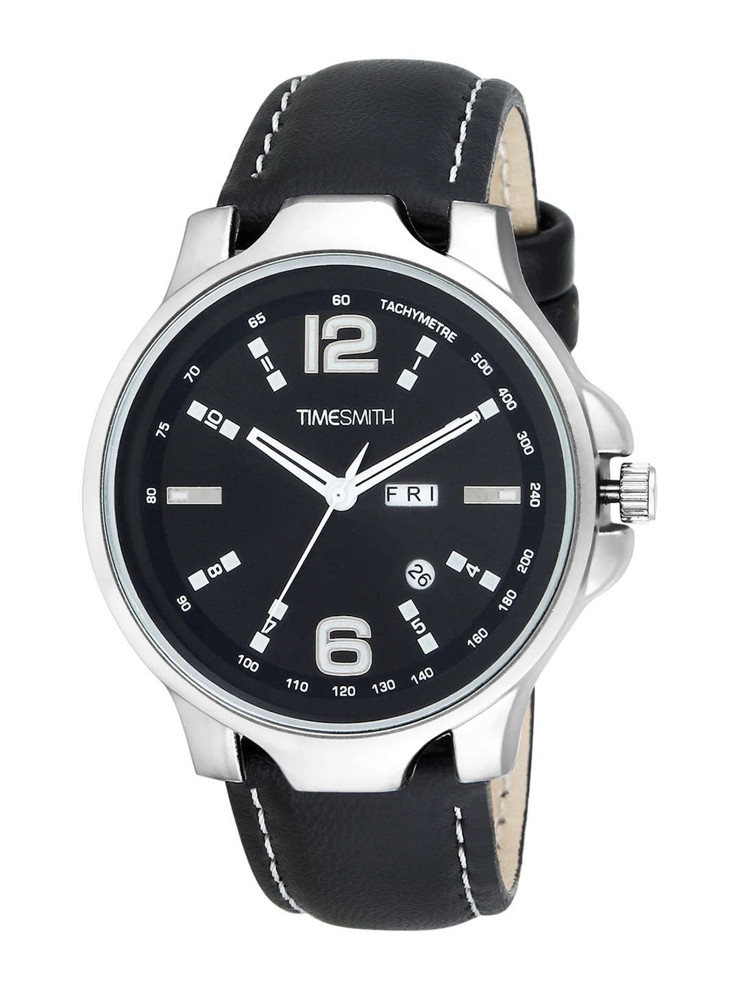 

TIMESMITH Men Black Analogue Watch TSC-028