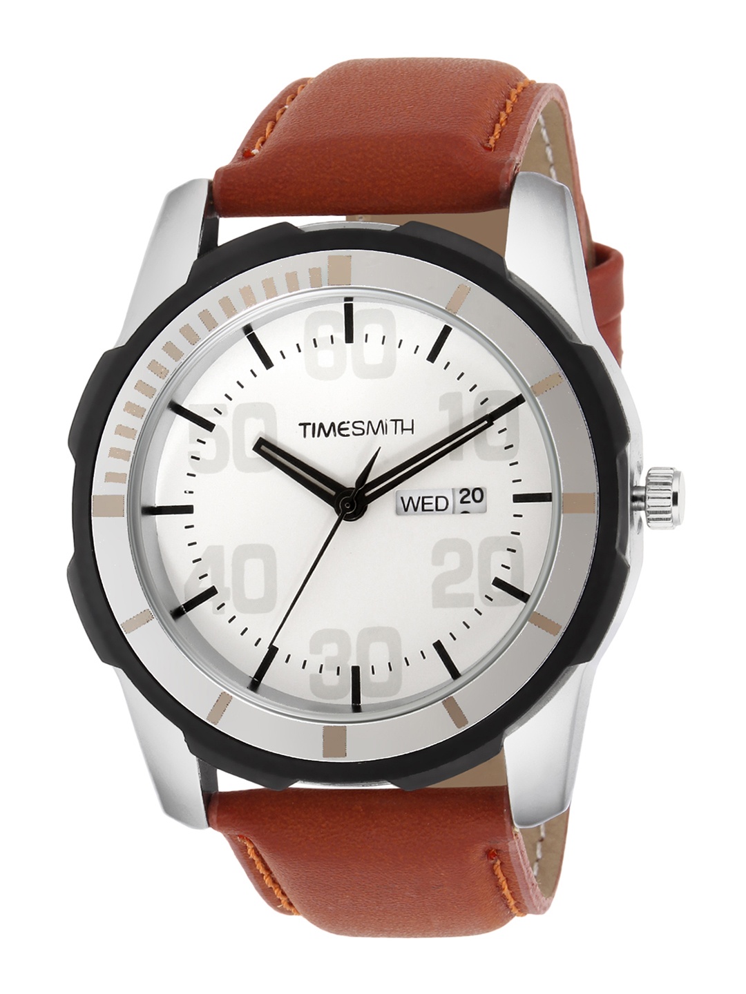 

TIMESMITH Men White Analogue Watch TSC-017febs