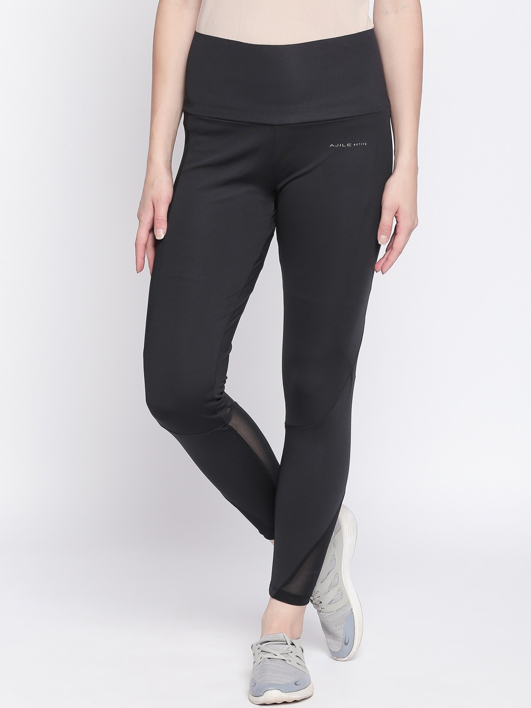 

Ajile by Pantaloons Women Black Slim Fit Tights