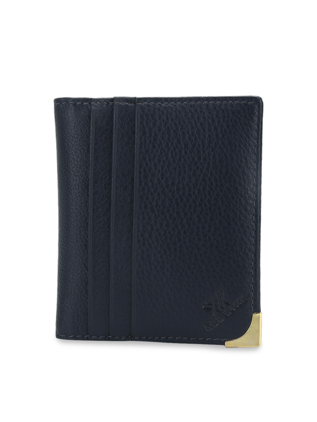 

Aditi Wasan Unisex Navy Blue Solid Genuine Leather Card Holder