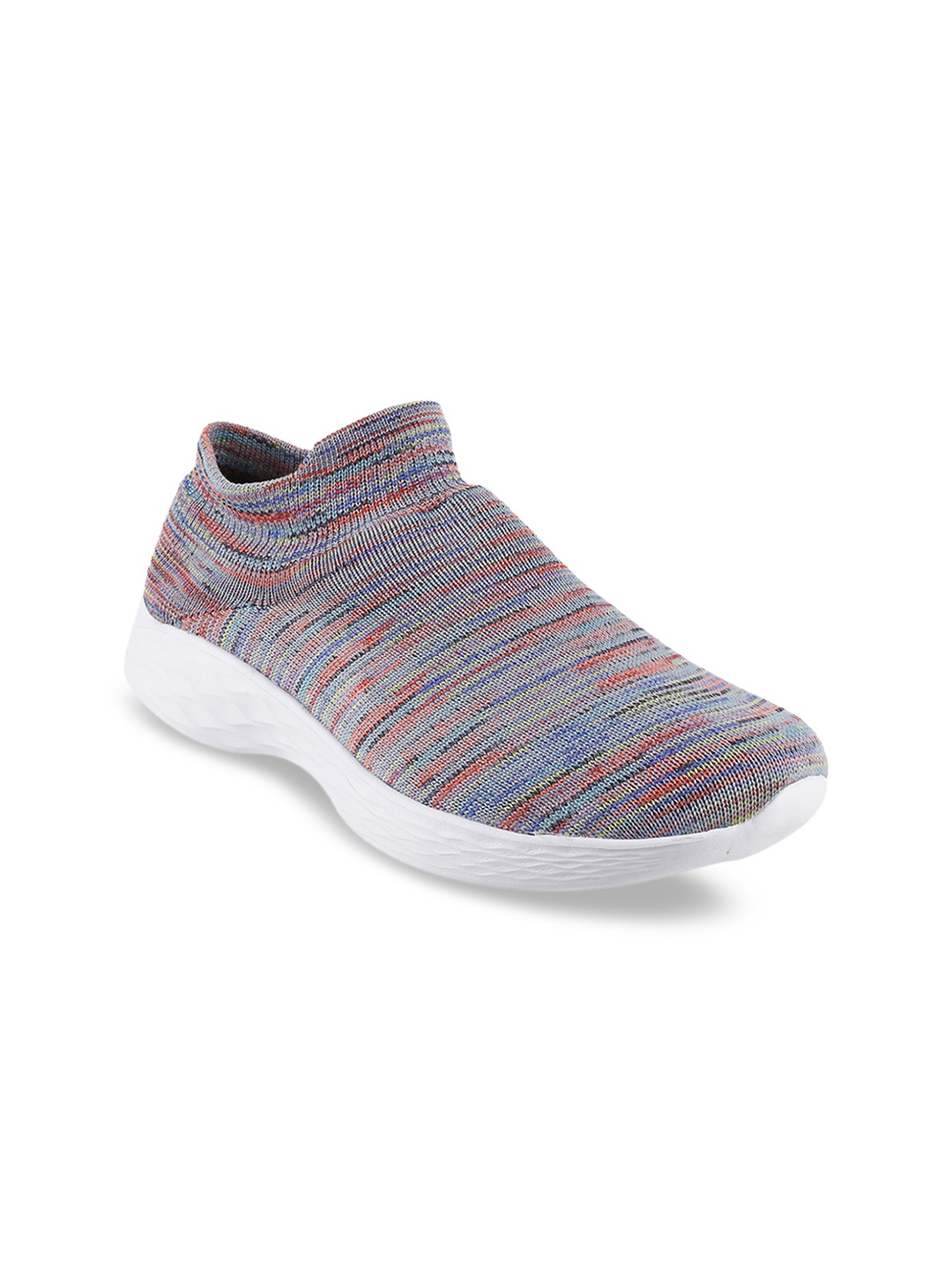 

Metro Women Multicoloured Slip-On Sneakers, Multi