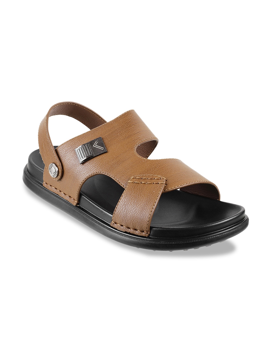 

Metro Men Brown Comfort Sandals